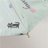 折りたたみ傘 レディース 晴雨兼用 通販 糸井忠晴 グッズ 50cm 折り畳み傘 傘 雨傘 日傘 晴雨兼用傘 カサ 6本骨 かさ グラスファイバー骨 丈夫 UVカット 紫外線 女の子 おしゃれ ねこ 猫
