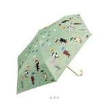 折りたたみ傘 レディース 晴雨兼用 通販 糸井忠晴 グッズ 50cm 折り畳み傘 傘 雨傘 日傘 晴雨兼用傘 カサ 6本骨 かさ グラスファイバー骨 丈夫 UVカット 紫外線 女の子 おしゃれ ねこ 猫