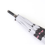 傘 レディース 晴雨兼用 通販 糸井忠晴 グッズ 58cm ジャンプ傘 長傘 雨傘 日傘 晴雨兼用傘 ワンタッチ 8本骨 かさ グラスファイバー骨 丈夫 UVカット 紫外線 女の子 おしゃれ ねこ 猫