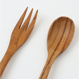 木製スプーン 木製フォーク セット 通販 ティースプーン フォーク スプーン デザートフォーク テーブルフォーク カトラリーセット 木製食器 テーブルウェア 木製 木 キッチン用品 洋食器