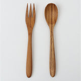 木製スプーン 木製フォーク セット 通販 ティースプーン フォーク スプーン デザートフォーク テーブルフォーク カトラリーセット 木製食器 テーブルウェア 木製 木 キッチン用品 洋食器
