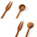マドラースプーン フォーク セット 通販 マドラー 木製 木製スプーン 木製マドラー ウッドマドラー スプーン 姫フォーク カトラリーセット テーブルウェア キッチン用品 シンプル