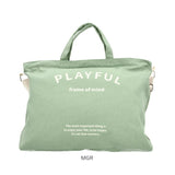 JOUET ジョエット トートバッグ 通販 J6161 PLAYFUL ショルダーバッグ ショルダーバック 2ｗay キャンバストートバッグ トートバック レディース メンズ おしゃれ 布バッグ