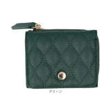 キルト 三つ折り 財布 通販 三つ折り財布 折り財布 折財布 コンパクト財布 キルト財布 サイフ さいふ ウォレット コンパクト 合皮 合成皮革 シンプル かわいい 可愛い おしゃれ