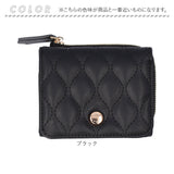 キルト 三つ折り 財布 通販 三つ折り財布 折り財布 折財布 コンパクト財布 キルト財布 サイフ さいふ ウォレット コンパクト 合皮 合成皮革 シンプル かわいい 可愛い おしゃれ