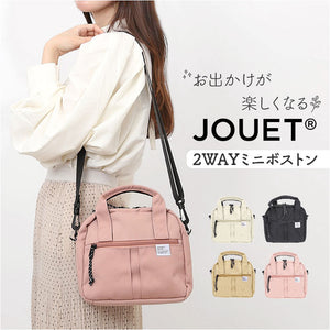 jouet ショルダーバッグ 通販 ショルダーバック ミニボストンバッグ 2wayバッグ 鞄 かばん カバン バッグ バック レディース 斜め掛けバッグ 肩掛け おしゃれ オシャレ ジョエット j7021