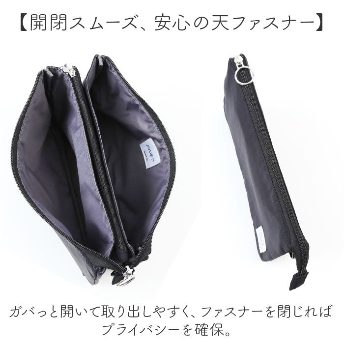 jouet ショルダーバッグ 通販 ショルダーバック オーガナイザー バッグ 斜め掛けバッグ 斜めかけバッグ ななめがけバッグ お財布ショルダー お財布ポシェット ジョエット j7061 多収納
