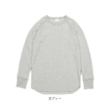 JEMORGAN サーマル 通販 ワッフル ロンT パックTシャツ JB066-59H ジェーイーモーガン レディース ワッフル 生地 無地 シンプル 長袖 tシャツ シンプル ワッフル生地 アメカジ カットソー