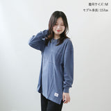 長袖 tシャツ メンズ 綿100 通販 JEMORGAN JC002-129 ジェーイーモーガン ロンT 長袖tシャツ 無地 シンプル ポケット付き クルーネック メンズ ピグメントダイ オシャレ アメカジ