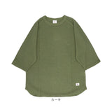JEMORGAN ワッフル JD009-12S ジェーイーモーガン 通販 Tシャツ カットソー ラグランTシャツ サーマル ラグラン 7分袖 トップス 七分袖 メンズ レディース 重ね着 無地 シンプル アメカジ