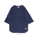 JEMORGAN ワッフル JD009-12S ジェーイーモーガン 通販 Tシャツ カットソー ラグランTシャツ サーマル ラグラン 7分袖 トップス 七分袖 メンズ レディース 重ね着 無地 シンプル アメカジ
