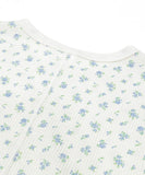 レディース ノースリーブ tシャツ 通販 JEMORGAN ジェーイーモーガン ノースリーブtシャツ 袖なし ノースリーブカットソー 花柄 ワッフル素材 オシャレ お洒落 かわいい インナー