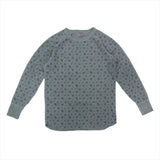 ロングtシャツ レディース 長袖 通販 JEMORGAN ジェーイーモーガン 長袖Tシャツ 花柄 ワッフル素材 カットソー トップス オシャレ お洒落 かわいい リラックスウェア カジュアル