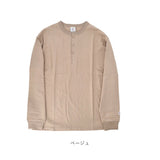 JEMORGAN ヘンリー JE111-52S ジェーイーモーガン 通販 長袖Tシャツ ロンT カットソー Tシャツ ロングスリーブTシャツ トップス メンズ 天竺 ヘンリーネック 秋冬 春秋 レディース
