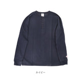 JEMORGAN ヘンリー JE111-52S ジェーイーモーガン 通販 長袖Tシャツ ロンT カットソー Tシャツ ロングスリーブTシャツ トップス メンズ 天竺 ヘンリーネック 秋冬 春秋 レディース