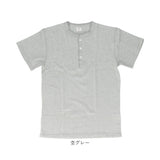 JEMORGAN ワッフル JE197-22S ジェーイーモーガン 通販 Tシャツ カットソー 半袖 トップス メンズ インナー 重ね着 ワッフル生地 ヘンリーネック 夏 春夏 夏物 夏服 レディース