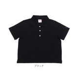 ポロシャツ レディース 通販 JEMORGAN ジェーイーモーガン カノコ素材 短い丈 半袖 トップス オシャレ お洒落 かわいい 無地 シンプル 婦人服 カジュアル レディースポロシャツ