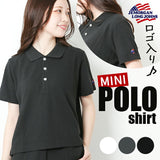 ポロシャツ レディース 通販 JEMORGAN ジェーイーモーガン カノコ素材 短い丈 半袖 トップス オシャレ お洒落 かわいい 無地 シンプル 婦人服 カジュアル レディースポロシャツ