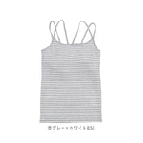 JEMORGAN サーマル レディース 通販 ジェーイーモーガン JE793-29S ボーダーブラキャミソール キャミソール ブラキャミソール キャミ ブラキャミ ワッフル インナー トップス 細ボーダー