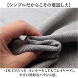 JEMORGAN スパンテレコ JF040-12S ジェーイーモーガン 通販 Tシャツ カットソー トップス 七分袖 7分袖 ハーフスリーブ メンズ レディース 重ね着 無地 シンプル カジュアル アメカジ
