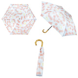 折りたたみ傘 晴雨兼用 通販 折り畳み傘 晴雨兼用傘 日傘 雨傘 かさ カサ レディース ピーナッツハンドル グラスファイバー 裏面PUコーティング 遮光率99.99% UVカット率99.9% おしゃれ