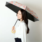 折りたたみ傘 晴雨兼用 通販 折り畳み傘 晴雨兼用傘 日傘 雨傘 かさ カサ レディース ピーナッツハンドル グラスファイバー 裏面PUコーティング 遮光率99.99% UVカット率99.9% おしゃれ
