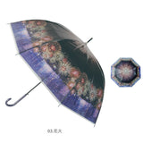 長傘 レディース 通販 傘 カサ かさ 親骨60CM 60CM ジャンプ式 8本骨 ビニール傘 雨傘 おしゃれ かわいい アンブレラ 柄物 通勤 通学 華やか 女性 Emotible umbrella エモーシブル ギフト