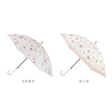 長傘 晴雨兼用 通販 晴雨兼用傘 晴雨兼用長傘 UVカット ジャンプ式 雨傘 晴れ雨兼用傘 55cm JK-168 日傘 ひがさ 遮光 かさ カサ 婦人傘 紫外線対策 uvカット 暑さ対策 贈り物 母の日