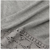 レース トップス 通販 半袖 袖レース カットソー tシャツ Tシャツ レディース トップス 五分袖 ゆったり カジュアル おしゃれ きれいめ 大人可愛い かわいい オフィス 春夏