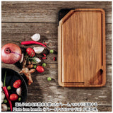 まな板 木製 通販 プレート 角 カッティングボード まないた サービングプレート おしゃれ ナチュラル アウトドア 木 チーク 取っ手 アイアン 盛り付け 四角 角皿 Plate iron handle