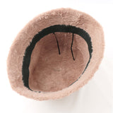 バケットハット 帽子 レディース 通販 ニットハット ニット帽子 バケット レディース帽子 キャップ ファー帽子 洗える 防寒 保温性 暖かい あたたかい あったか ふわふわ 無地 厚手 秋 冬