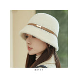 バケットハット 帽子 レディース 通販 ニットハット ニット帽子 バケット レディース帽子 キャップ ファー帽子 洗える 防寒 保温性 暖かい あたたかい あったか ふわふわ 無地 厚手 秋 冬