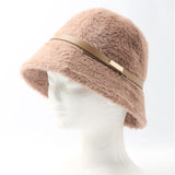 バケットハット 帽子 レディース 通販 ニットハット ニット帽子 バケット レディース帽子 キャップ ファー帽子 洗える 防寒 保温性 暖かい あたたかい あったか ふわふわ 無地 厚手 秋 冬