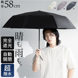 KIZAWA 折りたたみ 傘 自動 開閉 通販 キザワ K030A58I 日傘 自動開閉 折りたたみ傘 折りたたみ日傘 折り畳み傘 かさ カサ eagle+ 55cm 7本骨 シンプル 無地 おしゃれ 撥水 レディース