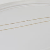 金 ネックレス 10金 通販 日本製 ネックレスチェーン チェーンネックレス 10K 長さ40cm チェーン k10 太さ0.8mm カット小豆ネックレス カット小豆チェーン レディース メンズ
