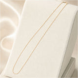 金 ネックレス 10金 通販 日本製 ネックレスチェーン チェーンネックレス 10K 長さ40cm チェーン k10 太さ1.0mm カットボールネックレス カットボールチェーン レディース メンズ