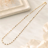 金 ネックレス 10金 通販 日本製 ネックレスチェーン チェーンネックレス 10K 長さ50cm チェーン k10 太さ1.8mm ペタルネックレス ペタルチェーン レディース メンズ 造幣局金商刻印