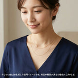 金 ネックレス 18金 通販 日本製 ネックレスチェーン チェーンネックレス 18K 長さ40cm チェーン k18 太さ0.7mm 喜平ネックレス 喜平チェーン レディース メンズ 造幣局金商刻印
