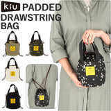 kiu ショルダーバッグ k291 通販 キウ バッグ ショルダーバック 巾着バッグ KiU レディース メンズ 斜めがけ キルティング 撥水 はっ水 巾着 肩掛け おしゃれ かわいい 可愛い アウトドア