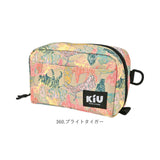 kiu ポーチ キウ K293 通販 大きめ 小物入れ ペンケース 化粧ポーチ コスメポーチ メイクポーチ ガジェットポーチ 旅行 トラベル おしゃれ かわいい 撥水 レディース メンズ