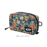 kiu ポーチ キウ K293 通販 大きめ 小物入れ ペンケース 化粧ポーチ コスメポーチ メイクポーチ ガジェットポーチ 旅行 トラベル おしゃれ かわいい 撥水 レディース メンズ
