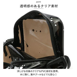 KiU ショルダーバッグ 通販 キウ K336 pvc バッグ バック クリア ポーチ スクエア ミニバッグ ショルダーバック ミニバック クリアバッグ ビニールバッグ クリアバック プールバッグ