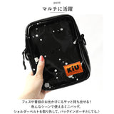 KiU ショルダーバッグ 通販 キウ K336 pvc バッグ バック クリア ポーチ スクエア ミニバッグ ショルダーバック ミニバック クリアバッグ ビニールバッグ クリアバック プールバッグ