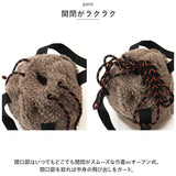 kiu ショルダーバッグ k356 通販 キウ バッグ ショルダーバック 巾着バッグ KiU レディース メンズ 斜めがけ ボア もこもこ 巾着 肩掛け おしゃれ シンプル かわいい 可愛い アウトドア
