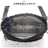 kiu ショルダーバッグ k358 通販 キウ バッグ ショルダーバック ポシェット KiU レディース メンズ 斜めがけ 小さめ ボア もこもこ おしゃれ かわいい アウトドア フェス ユニセックス