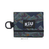 kiu 財布 キウ K459 通販 二つ折り財布 ミニ財布 コンパクト財布 ミニウォレット 二つ折り 2つ折り財布 さいふ サイフ お財布 おさいふ メンズ レディース 撥水 おしゃれ かわいい
