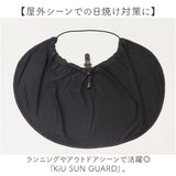 サンガード 帽子 通販 帽子につけるフラップ 帽子につける 日除け UVカバー 首元 日よけ ハット キャップ kiu キウ K469 UVカット 接触冷感 吸水速乾 洗濯可能 メンズ レディース