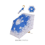折りたたみ傘 レディース かわいい 通販 晴雨兼用 おしゃれ 50cm 6本骨 2段 ミニ UVカット率99%以上 遮光率99%以上 遮熱 UPF50＋ 河馬印本舗 晴雨兼用日傘 和柄 タッセル手元 撥水