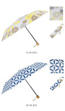 折りたたみ傘 レディース かわいい 通販 晴雨兼用 おしゃれ 50cm 6本骨 円形手元 UVカット率99%以上 遮光率99%以上 遮熱 UPF50＋ 河馬印本舗 晴雨兼用日傘 和柄 タッセル手元 撥水