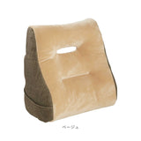 背もたれ クッション 三角 通販 背もたれクッション ベッド 背当てクッション 背中 背当て 肘置き アームレスト 枕 ごろ寝枕 あぐら 座布団 足枕 足まくら 脚枕 TV枕 テレビ枕